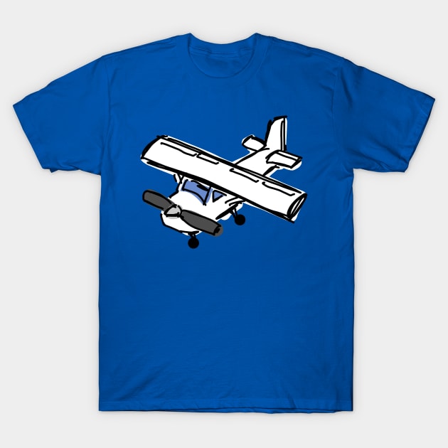 Plane T-Shirt by SpookyMeerkat